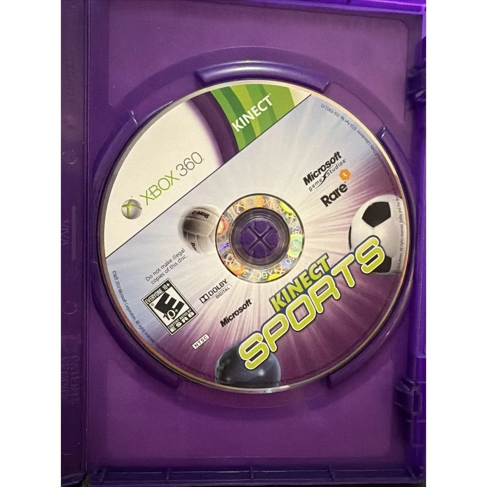 Kinect Sports (Microsoft Xbox 360) EXCELLENT DISC FAST SHIP!